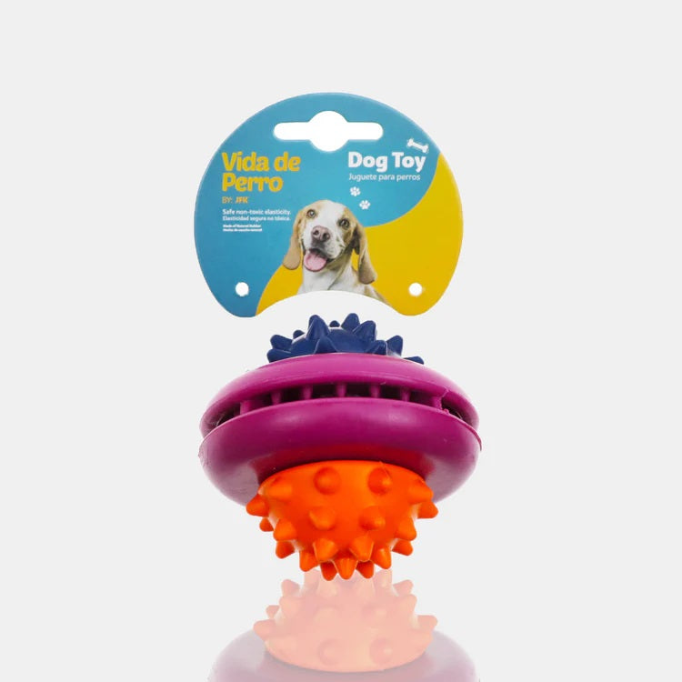 Juguete dental Planeta Multicolor para perros: diversión y cuidado dental en un solo juguete