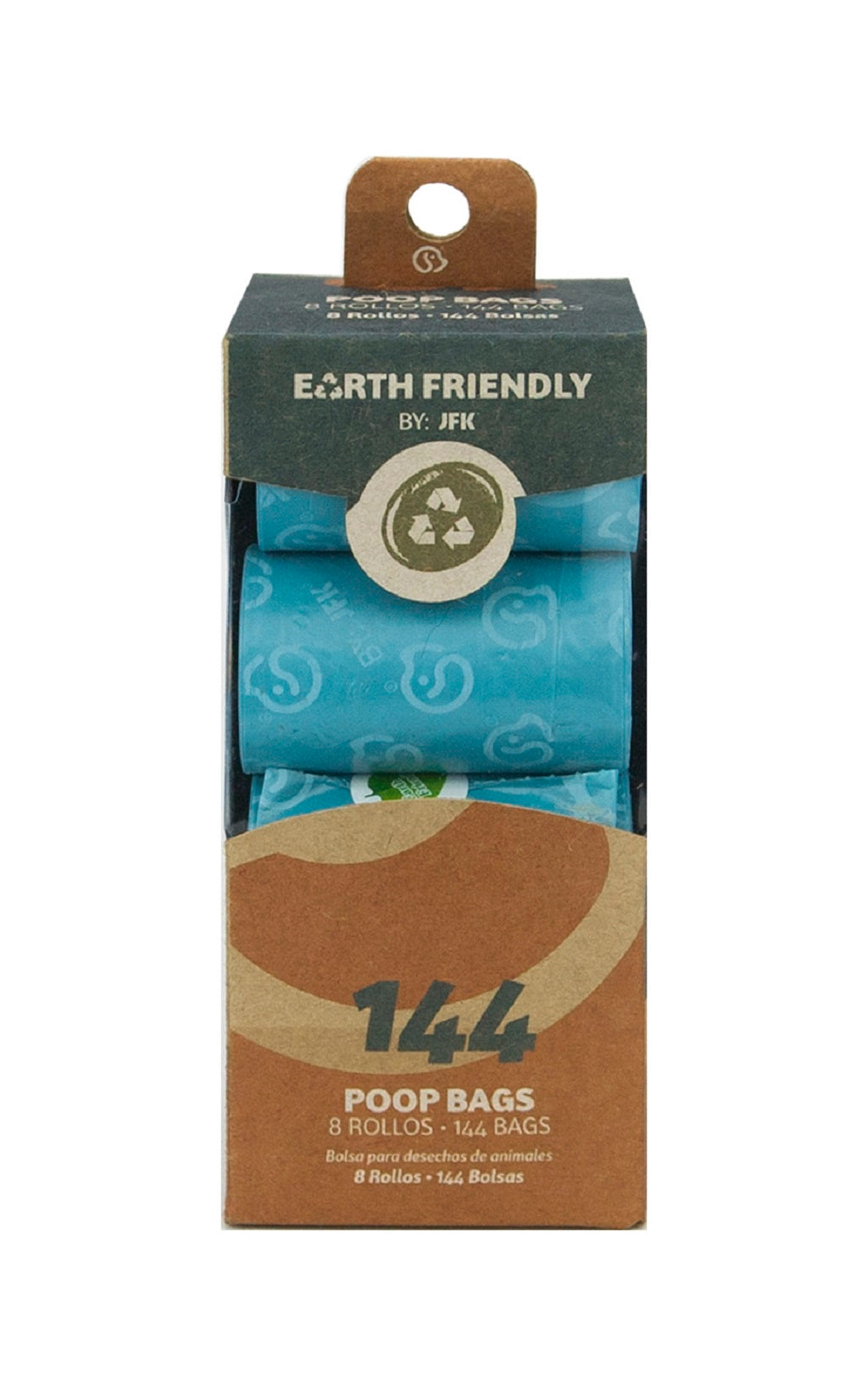 Poop Bags Biodegradables VIDA DE PERRO 144 y 72 unidades